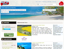 Tablet Screenshot of halongtoursbooking.com